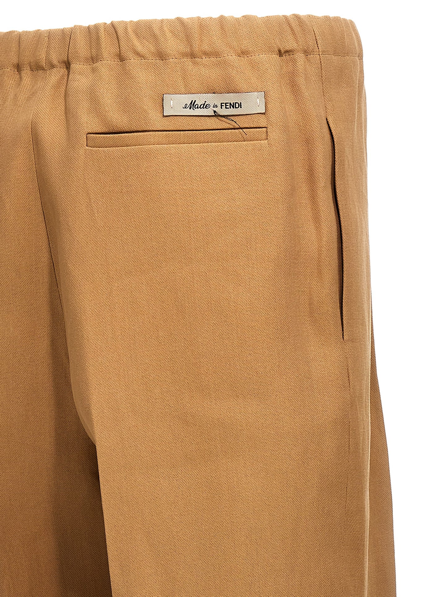 Paper canvas pants Pants