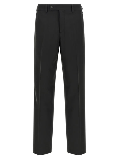 Gabardine wool trousers Pants