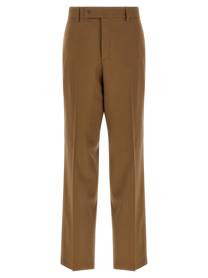 Gabardine wool trousers Pants