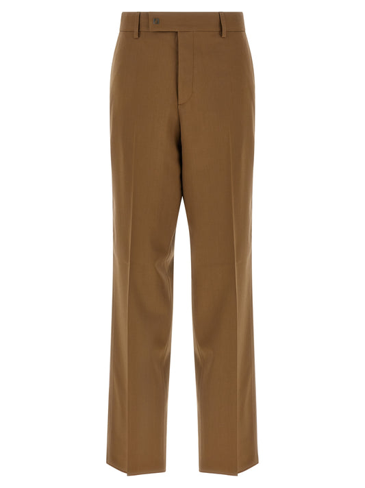 Gabardine wool trousers Pants