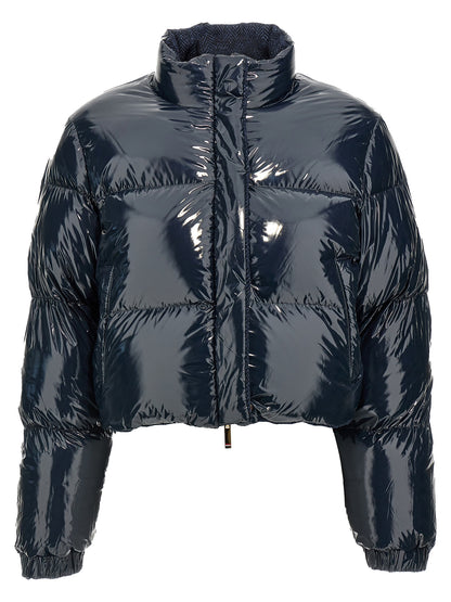 'Herringbone Harris Tweed' reversible down jacket Casual jackets, parka