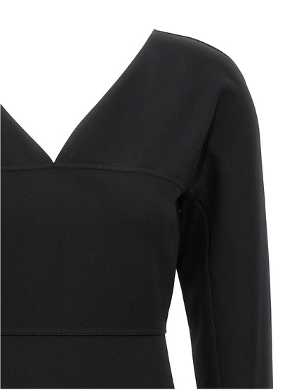 Techno jersey dress Dresses
