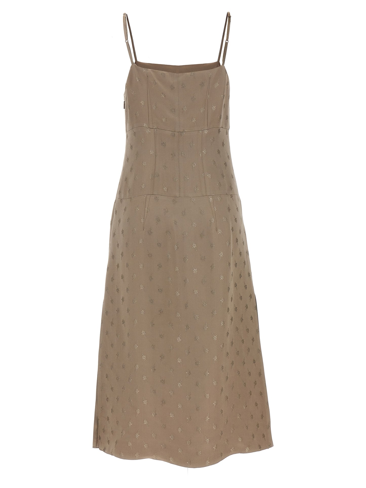 Satin midi dress Dresses