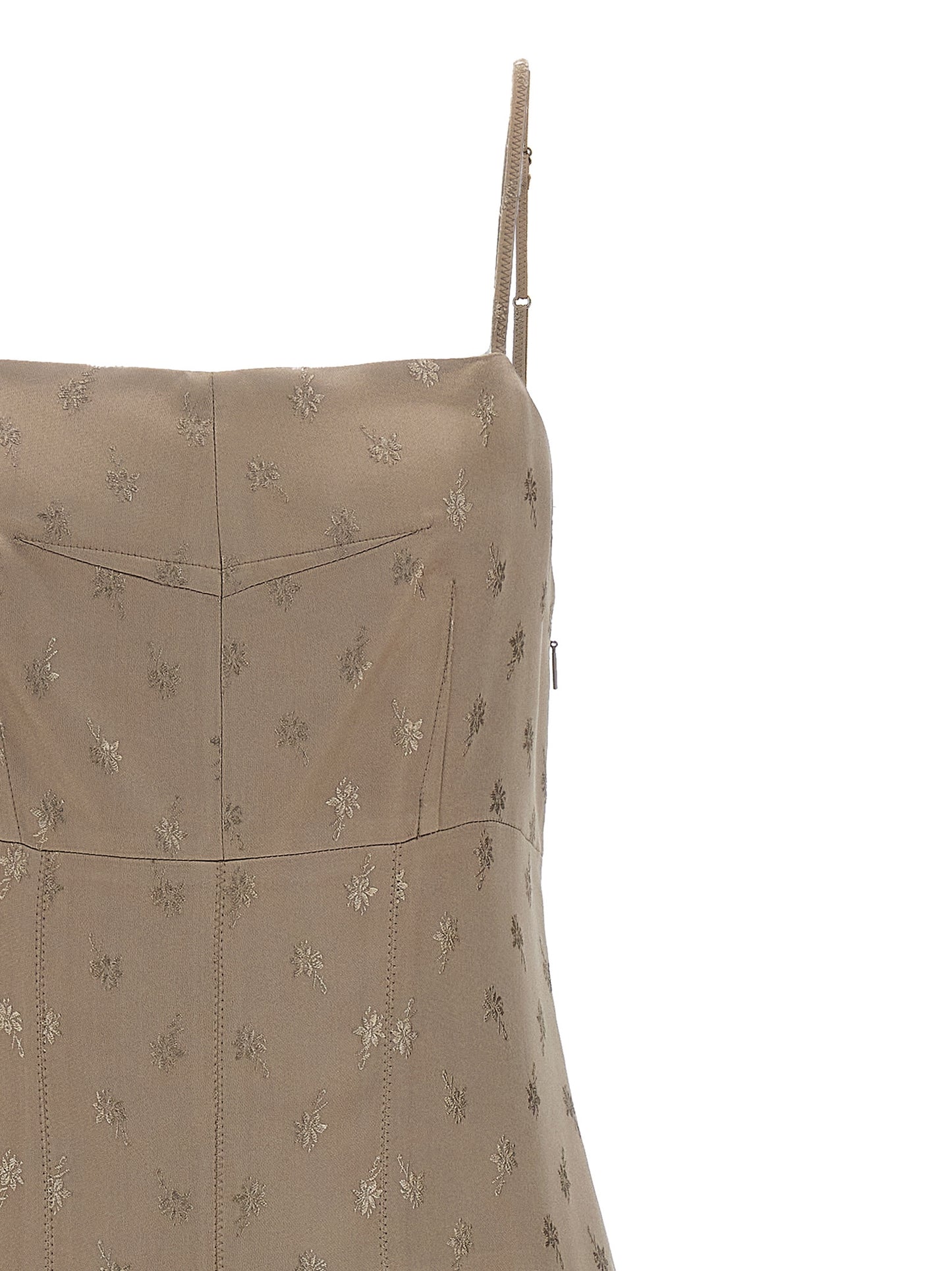 Satin midi dress Dresses