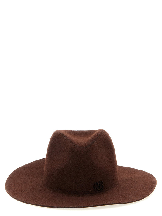 'Monogram-embellished Fedora' hat Hats