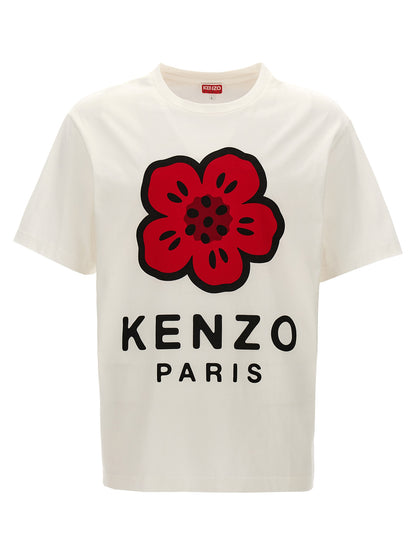 'stampa fiore' T-shirt T-shirt