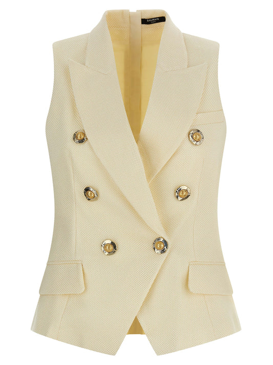 'Gold and Gold Coin' vest Gilet