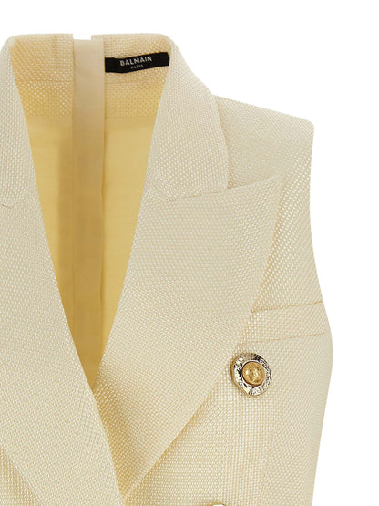 'Gold and Gold Coin' vest Gilet