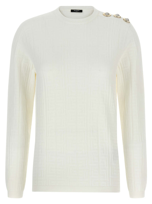 Maxi shoulder top Sweater, cardigans