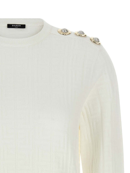 Maxi shoulder top Sweater, cardigans