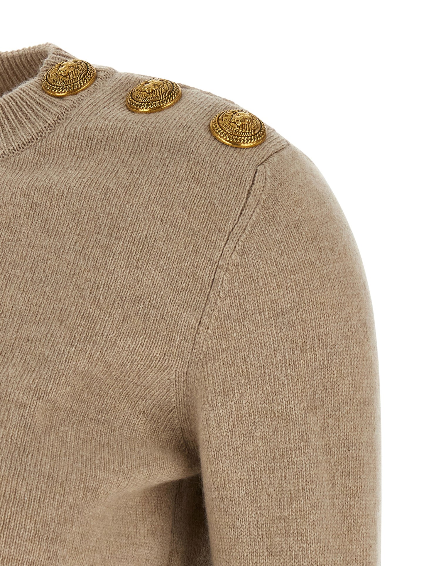 Eco-cashmere button sweater Sweater, cardigans