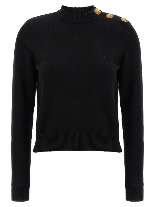 Eco-cashmere button sweater Sweater, cardigans