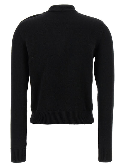 Eco-cashmere button sweater Sweater, cardigans