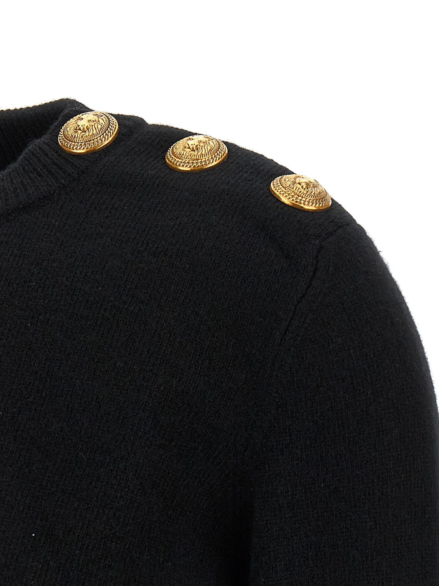 Eco-cashmere button sweater Sweater, cardigans
