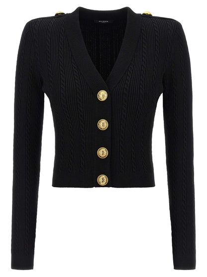 Twisted knit cardigan Sweater, cardigans