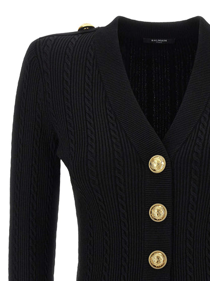 Twisted knit cardigan Sweater, cardigans