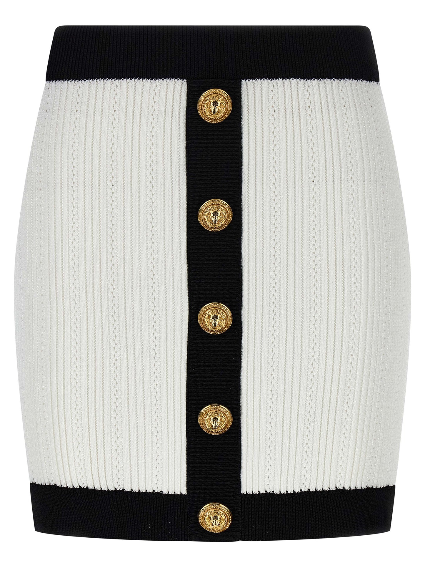 Two-tone miniskirt Skirts