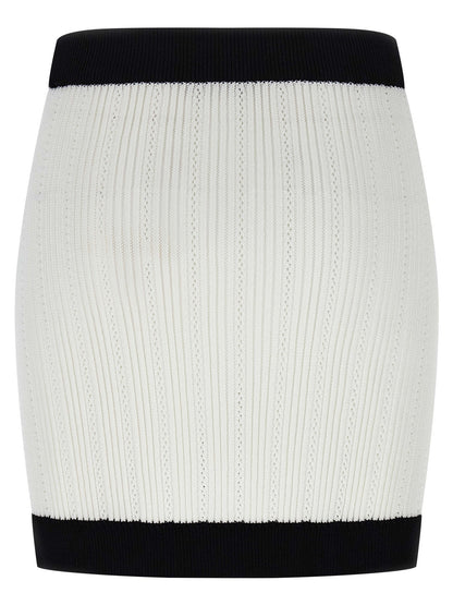 Two-tone miniskirt Skirts