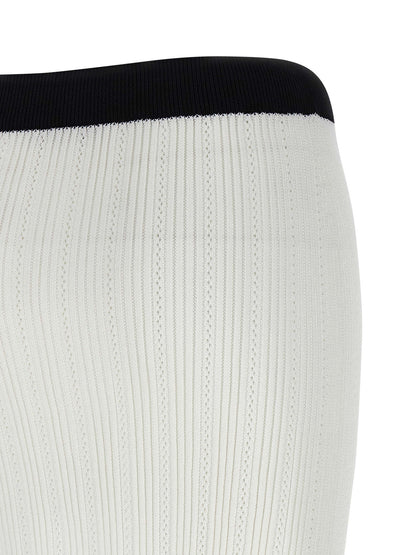 Two-tone miniskirt Skirts