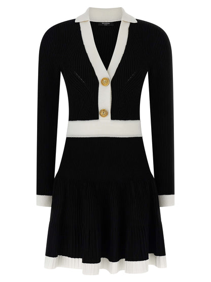 Two-tone dress Dresses
