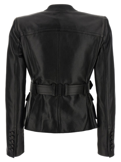 Leather Jacket Down jacket, Parka, Casual jackets
