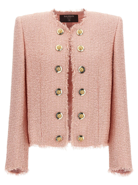 Sequin tweed blazer Blazer, suits