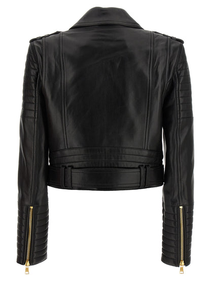 Leather jacket Down jacket, Parka, Casual jackets
