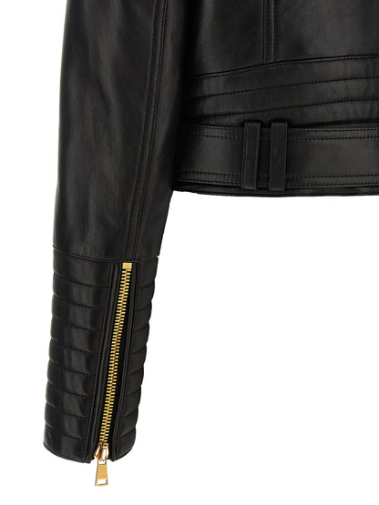 Leather jacket Down jacket, Parka, Casual jackets