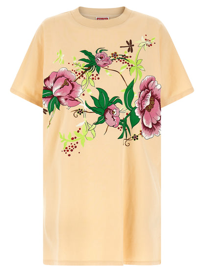 'Peonies Kimono' dress Dresses