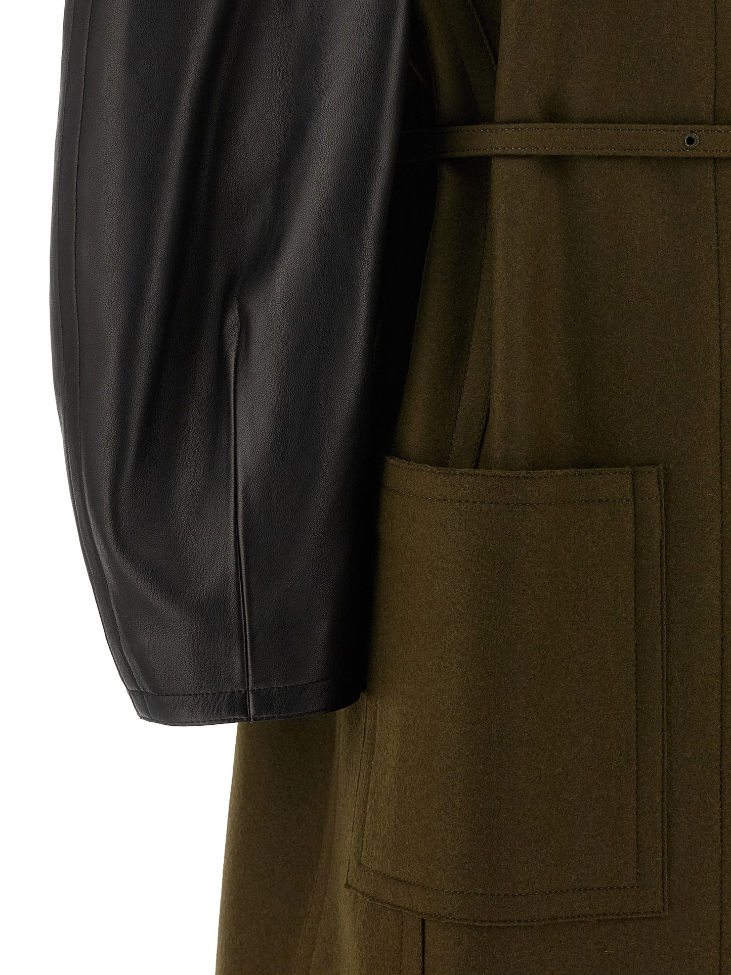 'Wool Felt' coat Coats, trench coats