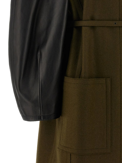 'Wool Felt' coat Coats, trench coats