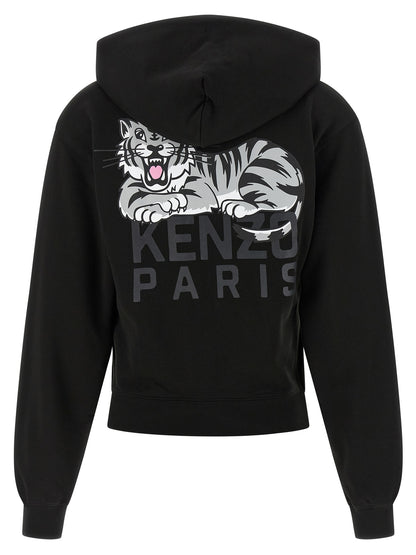 'KENZO Happy Tiger' hoodie Sweatshirt