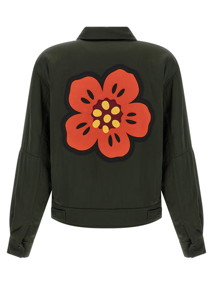 'Boke Flower' blouson Down jacket, Parka, Casual jackets