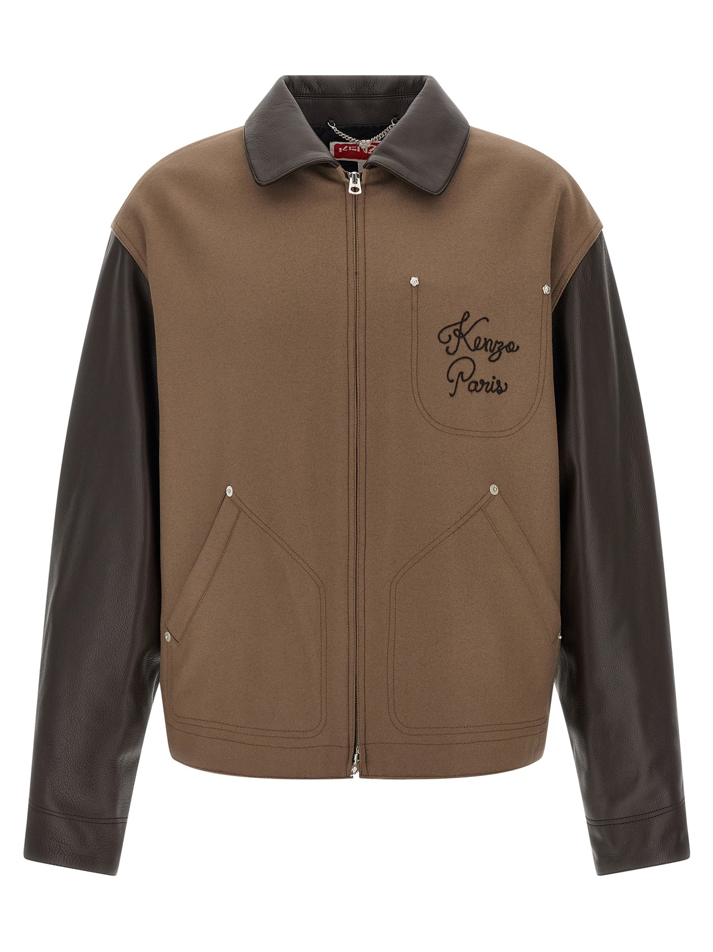 'KENZO Paris Chainstitch' jacket Down jacket, Parka, Casual jackets