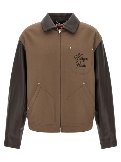 'KENZO Paris Chainstitch' jacket Down jacket, Parka, Casual jackets