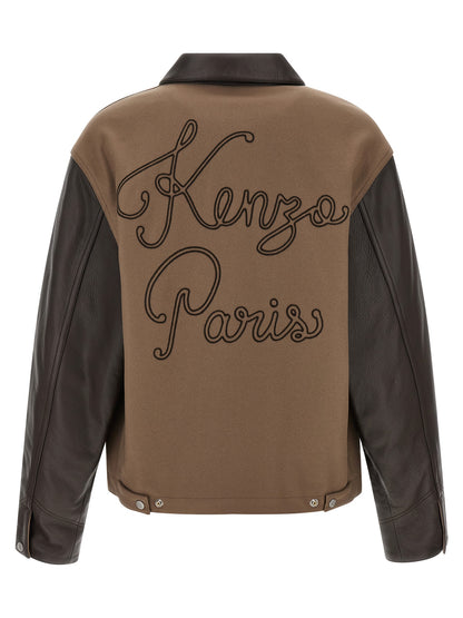 'KENZO Paris Chainstitch' jacket Down jacket, Parka, Casual jackets