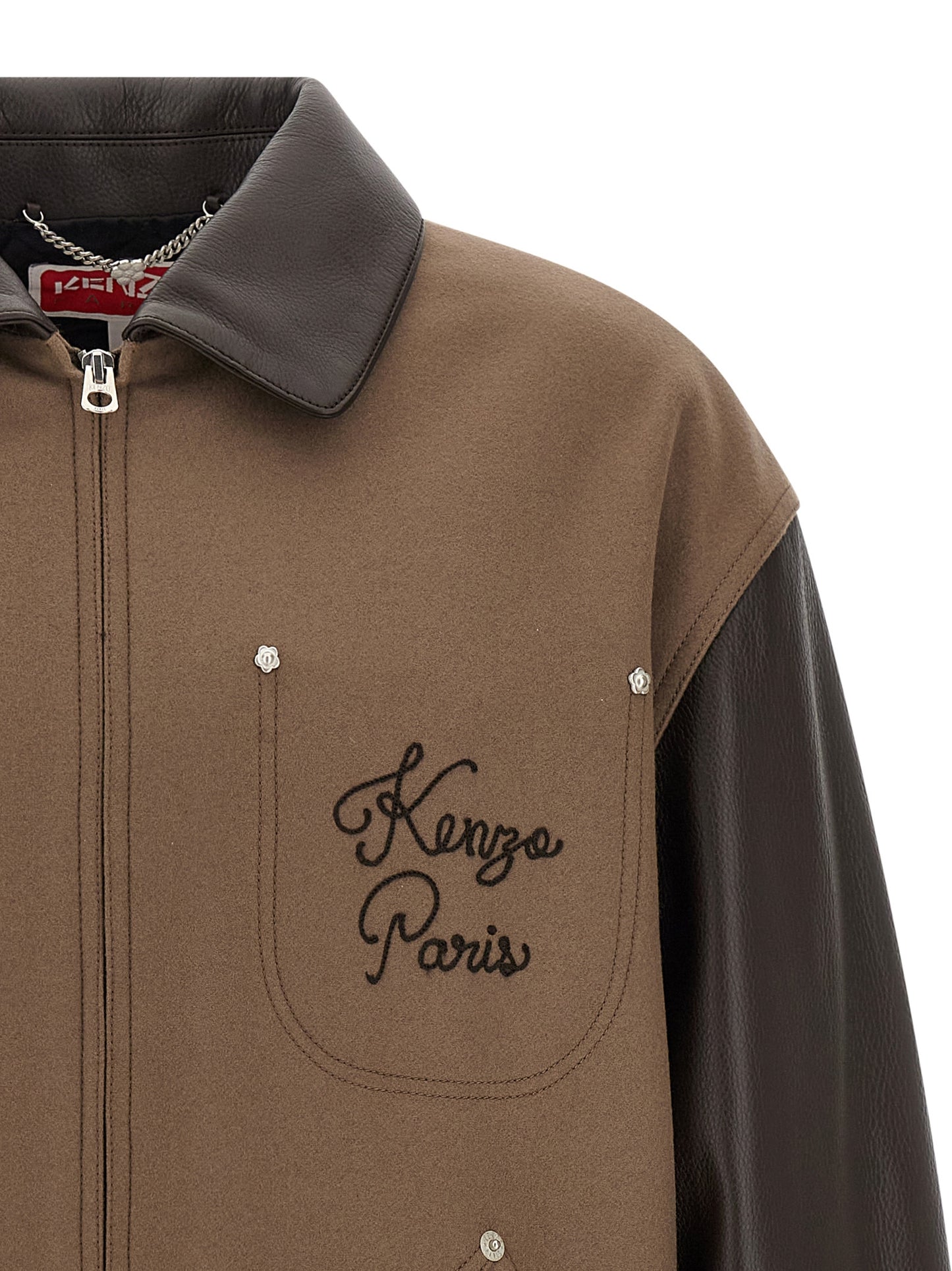 'KENZO Paris Chainstitch' jacket Down jacket, Parka, Casual jackets