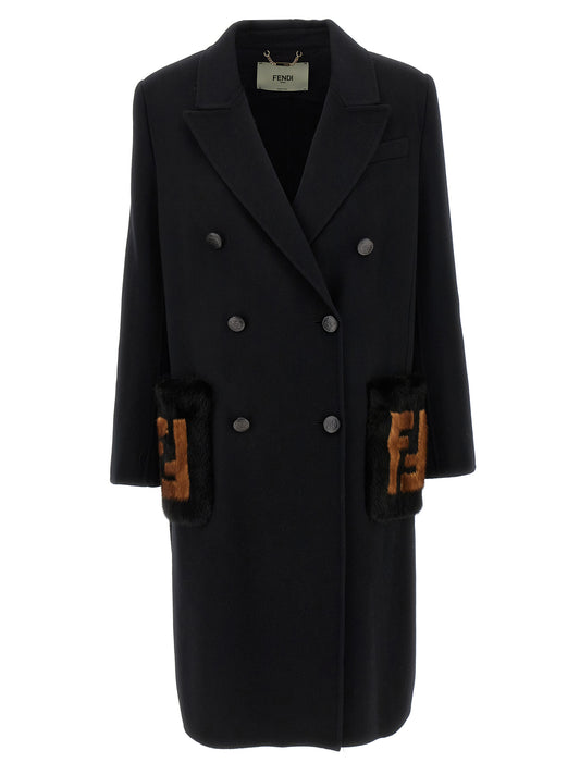 'Double Wool' coat Coats, trench coats