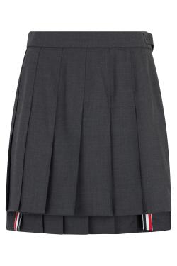 Thom Browne Pleated mini skirt