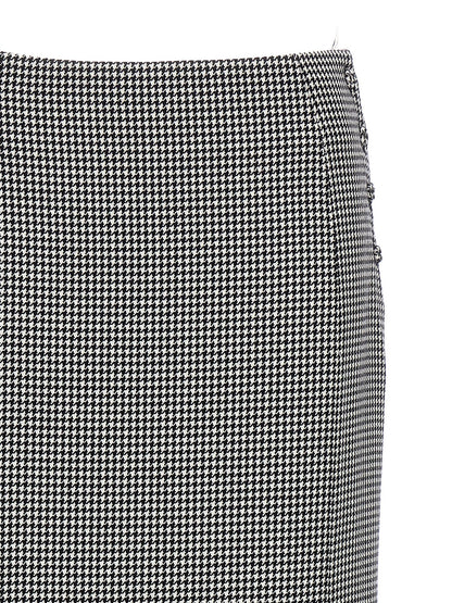 Pied de poule long skirt Skirts