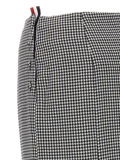 Pied de poule long skirt Skirts
