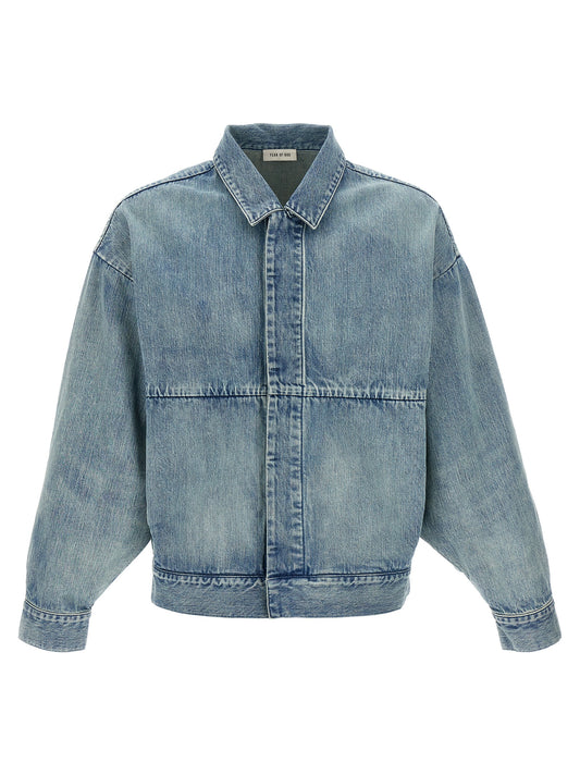 'Denim Trucker' jacket Down jacket, Parka, Casual jackets