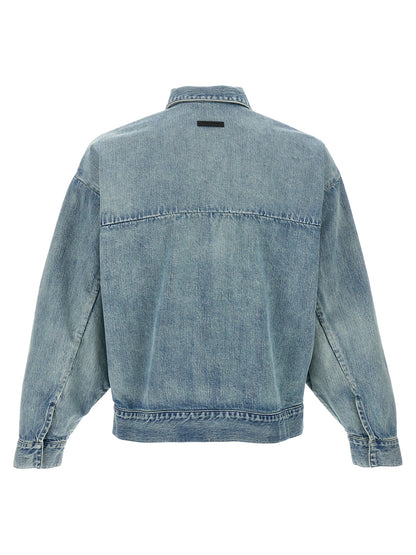 'Denim Trucker' jacket Down jacket, Parka, Casual jackets