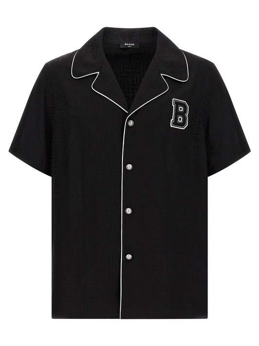 'Balmain Varsity' shirt Shirt, blouse