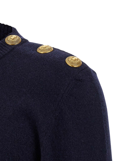 'Leone catena' button sweater Sweater, cardigans