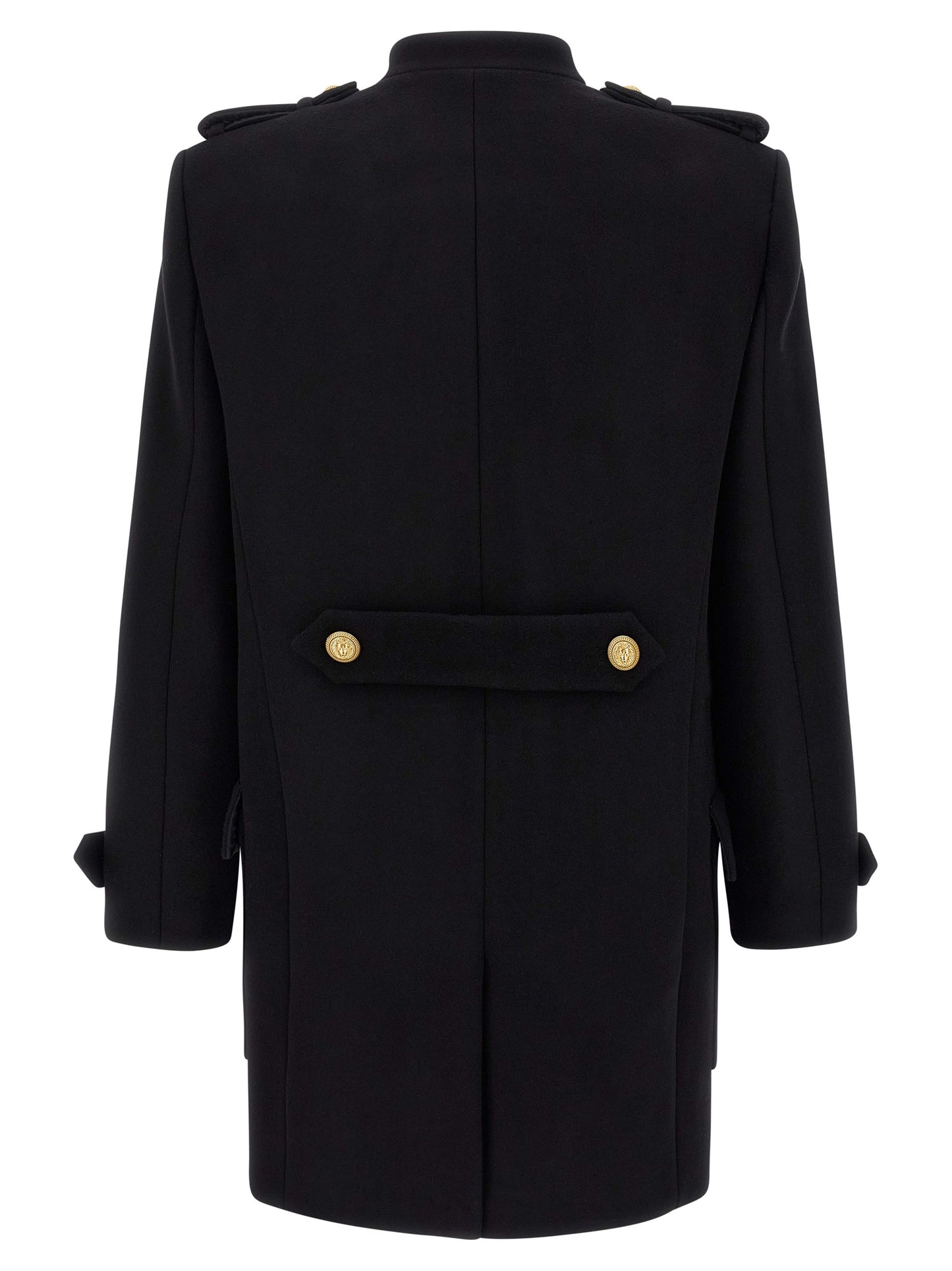 Removable plastron coat Coats, trench coats