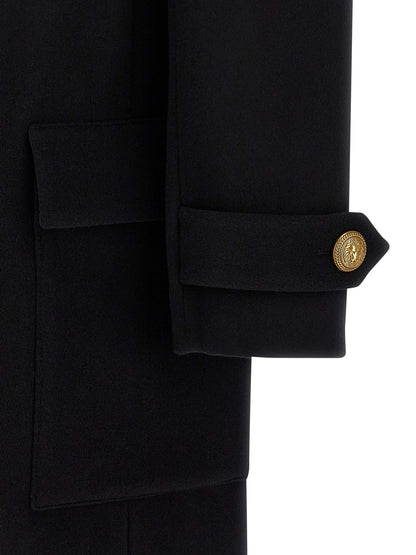 Removable plastron coat Coats, trench coats