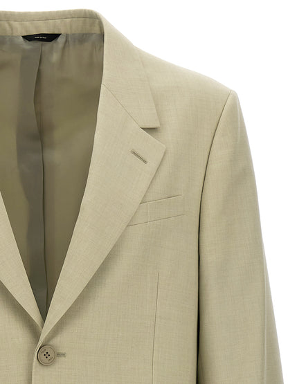 Single-breasted wool blazer Blazer