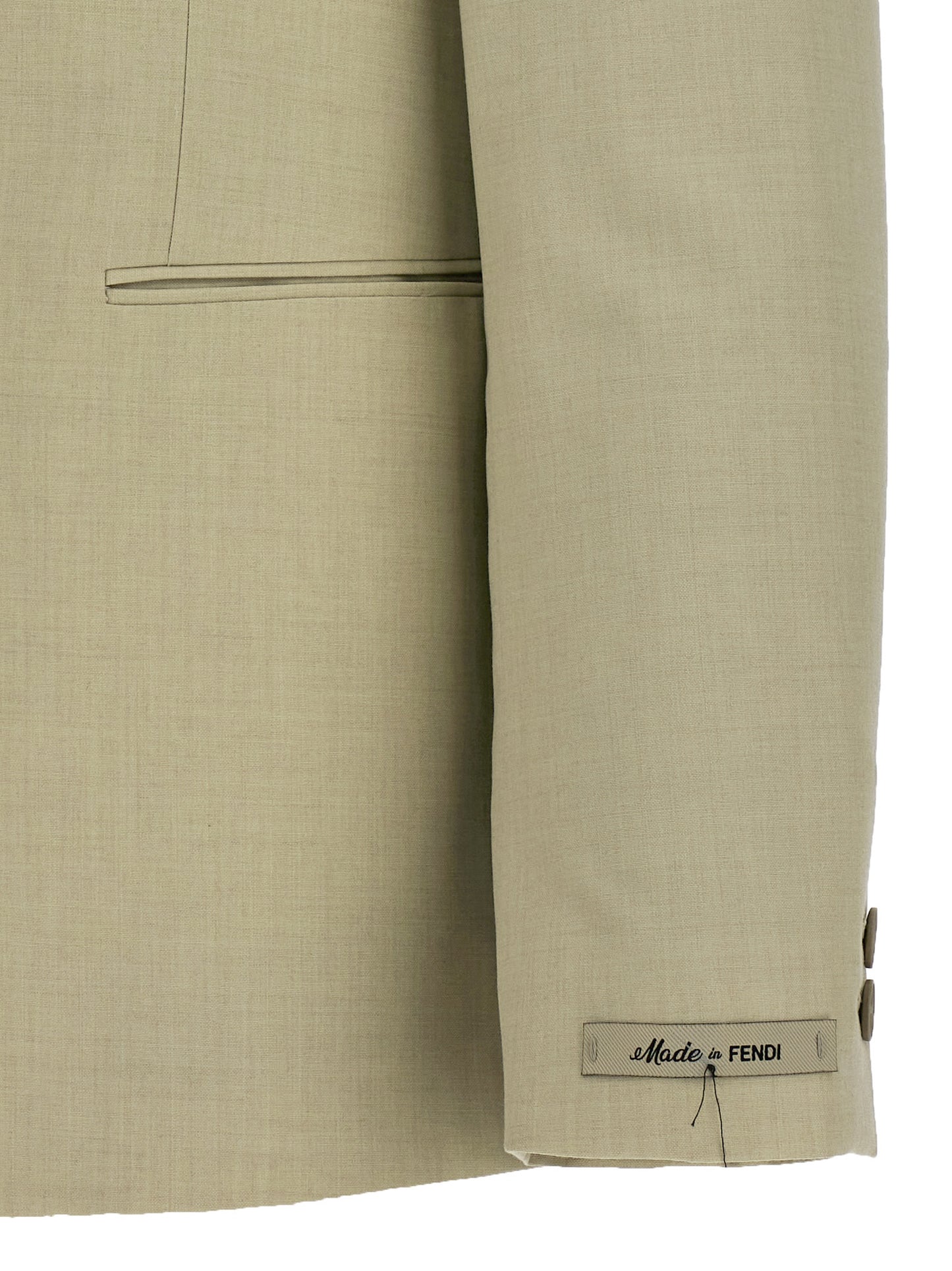Single-breasted wool blazer Blazer