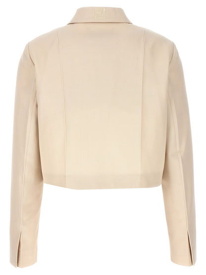 Tailored crop jacket Blazer and Suits